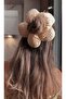 Fluffy Daisy Scrunchie Rubber Hair Tie Mother-Daughter Combination Dual Product - 4