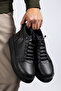 Black Water&Cold Resistant Guaranteed Smart Lace-Up Zip Winter Men's Boots