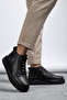 Black Water&Cold Resistant Guaranteed Smart Lace-Up Zip Winter Men's Boots - 2