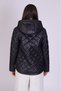 Black Fall Jacket with Zipper and Pockets - 4