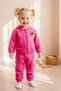 Polka Dot Hooded Two-Piece Baby Girl Tracksuit Set