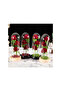 Valentine's Day Rose Gift for Her – Rose Dome with Grass and Black Base - 2