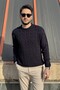 Crew Neck, Hair Knit, Regular, Comfortable Fit, Winter, Knitwear Knitted Sweater 25Pltk19 - 3