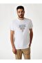 Ss cn guess triangle men's regular fit t-shirt