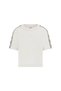 Logo Tape 100% Cotton Crew Neck Relaxed Fit Britney T Shirt T Shirt V3rı08ı3z14 G6 - 6