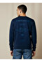 Men Regular Fit Logo Print Cotton Sweatshirt - 3