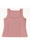 490 Powder U-Collar Lycra Cotton T-Shirt - 2