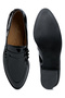 Women Patent Pleather Penny Loafers in Black - 5