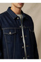 Men Regular Fit Denim Trucker Jacket - 4