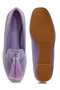 Women Iconic Tassel Detail Velvet Loafers in Lilac - 5