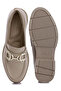Women Horsebit Embellished Platform Loafers in Natural - 4
