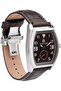 RB Royal Edgy Men's Rectangular Watch | 316L Steel | Sapphire Chrystal | 100m (Brown) - 2