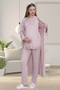 4 Piece Maternity Set Dressing Gown-Nightgown-Pajama Set 75% Cotton, 25% Viscose - 2
