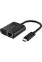 Connect USB-C to Ethernet + Charge Adapter 100W w/ Gigabit Ethernet Port