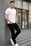 Men's Casual Comfort Wide Leg Black Jeans - 6