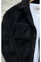 Trend, Men'S, Black, Teddy Sherpa, Plush, Fleece, Jacket, Gray, Jogger Sweatpants - 3