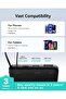 45W Power Bank, Slimmest 10000mAh Portable Charger with Build in USB-C Cable, Fast Charging USB - 6