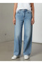 Wide Leg Flexi Waist Jeans