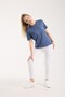 Women's Basic Crew Neck Short Sleeve 100% Cotton Comfortable Fit Breathable T-Shirt 6008 - 7