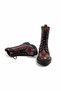 Laura Women's Genuine Leather Boots Elya Burgundy - 4