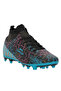 Corner Men's Astroturf Black Football Shoes - 4
