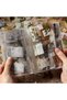 2 Sheets 16 Pieces Transparent Vintage Stickers Space Themed Sticker Bullet Journal Scrapbook Laptop - 4