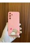 Samsung Galaxy S24 Plus Cute Bear Printed Inside Velvet Premium Silicone Phone Case - 3