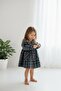 Gray Plaid Dress - 3