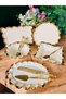 Gold Edged 5 Piece Embossed Presentation Serving Set 9930 - 3