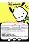 Pochacco White Matte Opaque Tights - 2