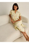 Night Dress Short Sleeves Assorted Print Viscose - Set of 2 - 2