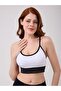 Penitro Model Lace Detailed Stylish and Comfortable Bustier with Shaping / Sculpting Pads White Color - 2