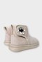 Non-Slip Sole Thermal Fur Velcro Children's Boots Beige - 5