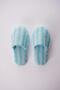Yarn Dyed Bath and House Slippers – 100% Cotton Towel Non-Slip Thick Sole - 4