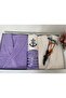 Dowry Family Bathrobe Set 4 Pieces Lilac - Cream - 3
