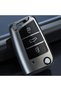 Volkswagen Polo Golf T-Roc Passat Jetta Tiguan Silicone Auto Key Case Cover Container Keychain Shock Absorbing - 3