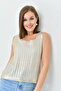 Women's Square Neck Glitter Knit Sweater 10759 - 7