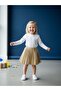 Baby Girl Pleated Leather Skirt - 2