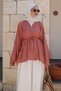 Lamis Kimono Terracotta - 2