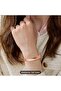 Putian 1Pc Women's Elegant Copper Cuff Bracelet - Minimalist Copper Cuff with Smooth Spherical Beads - 7