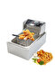 Premium Stainless Steel Deep Fryer – Fast Heating, Large Capacity & Perfect for Crispy Fried Foods - 2