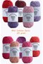 25 Gram Mini Cotton Series 100% Cotton Knitting Yarn 10 Colors Punch and Amigurumi Yarn