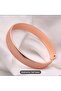 Putian 1Pc Women's Elegant Copper Cuff Bracelet - Minimalist Copper Cuff with Smooth Spherical Beads - 8