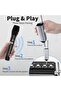 Wireless Handheld UHF Dual Cordless Dynamic Microphone System, 200ft Range, Rechargeable Rec - 6