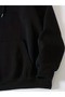 Leopard Star Printed Cotton Long Sleeve Fleece-Lined 3 Yarn Women's Ka Hooded Weatshirt - 5