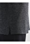 Lcw grace black crew neck shiny look blouse - 2