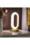 1 PC Luxury Crystal Oval Table Lamp - 2