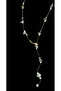 Aventurine (Lucky Stone) Natural Broken Stone Adhesive Y Necklace - 2