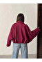 Scuba Suede Coat - Burgundy |   F2017 - 5