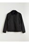 Southblue Black Standard Fit Velvet Collar Men's Coat - 6